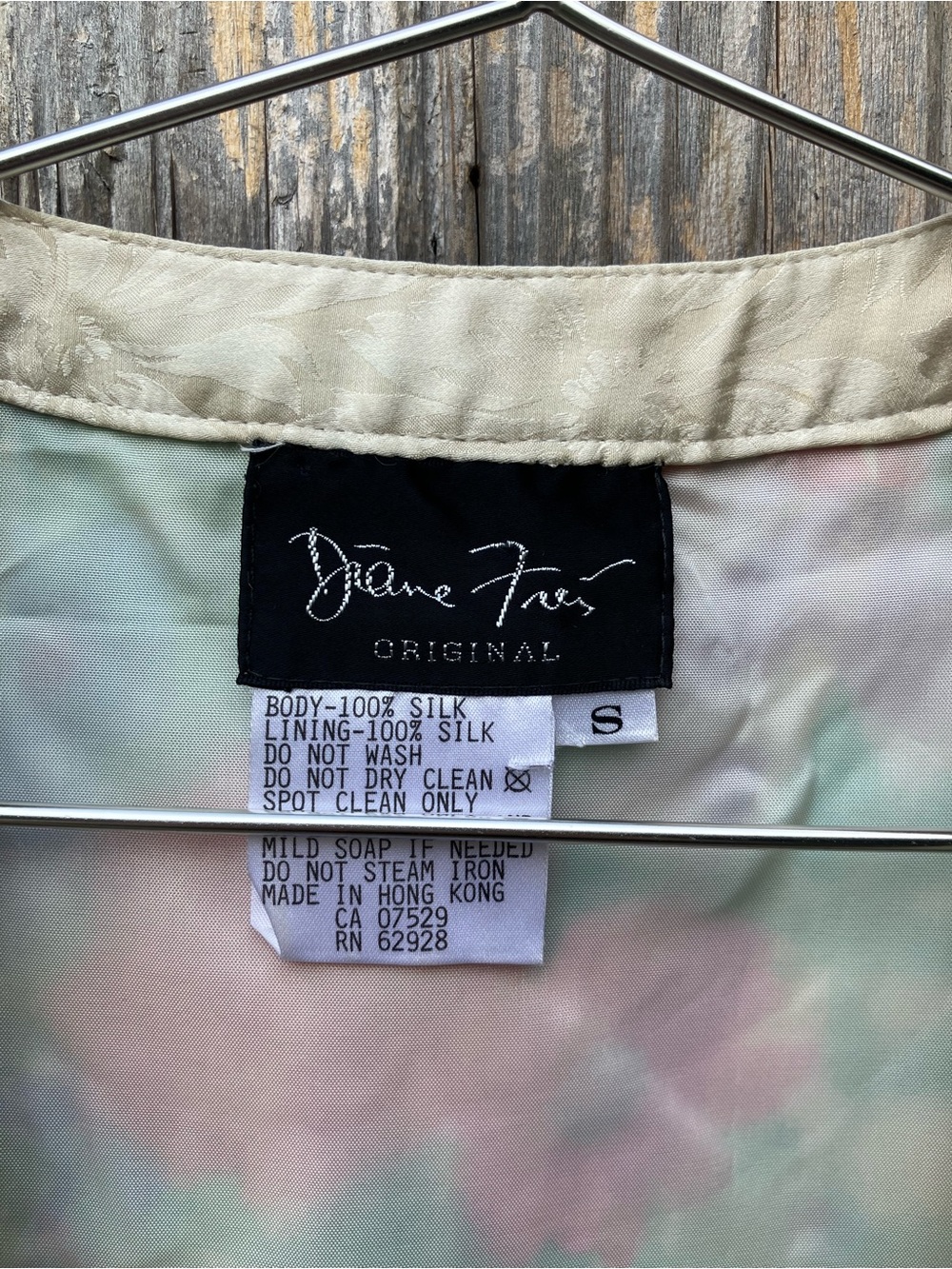 Rare Diane Fres silk dress - Picture 3 of 12